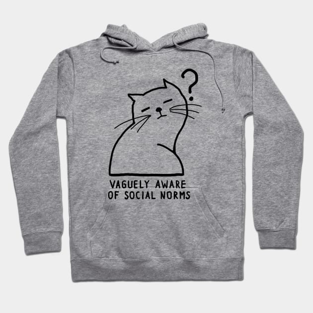 Funny cat Hoodie by MasutaroOracle